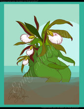 Load image into Gallery viewer, &#39;Wetland Series&#39; - Spirit of the Lady Slipper - Poster Print
